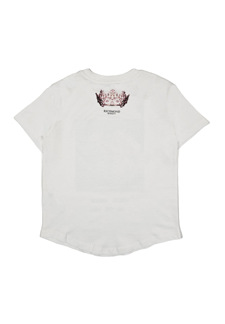 T-shirt blanc pour fille