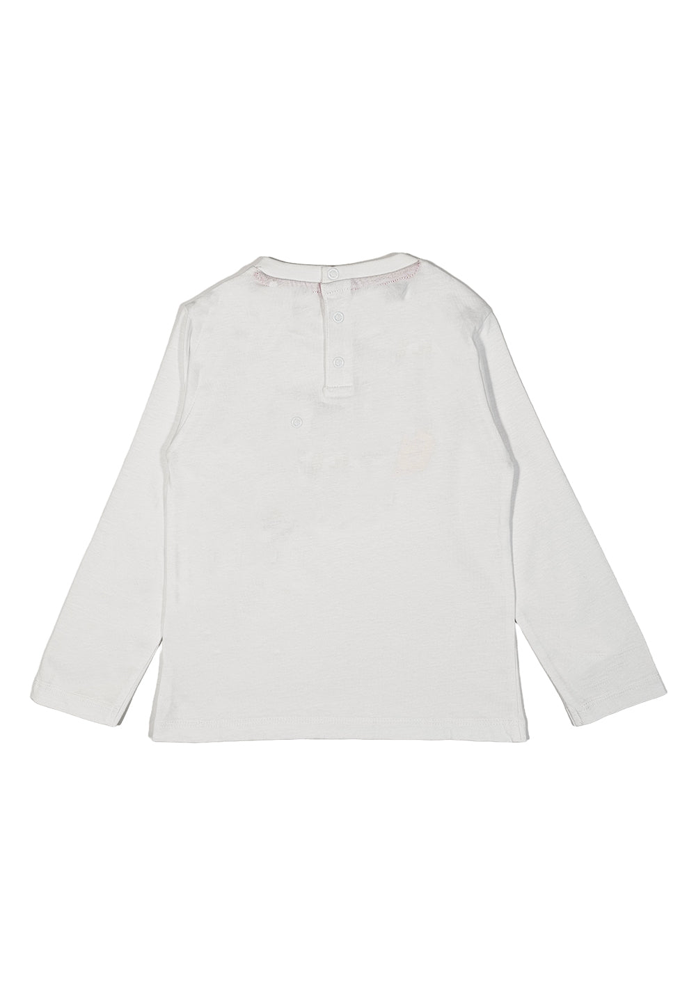 T-shirt bianca per neonato