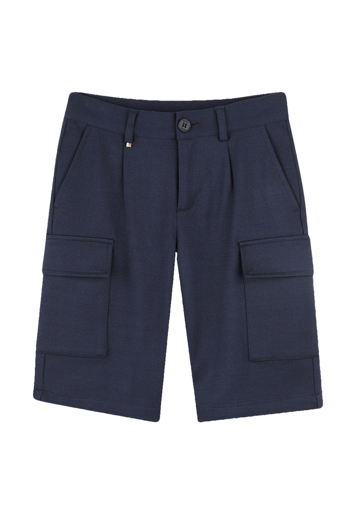 Bermuda bleu pour garçon