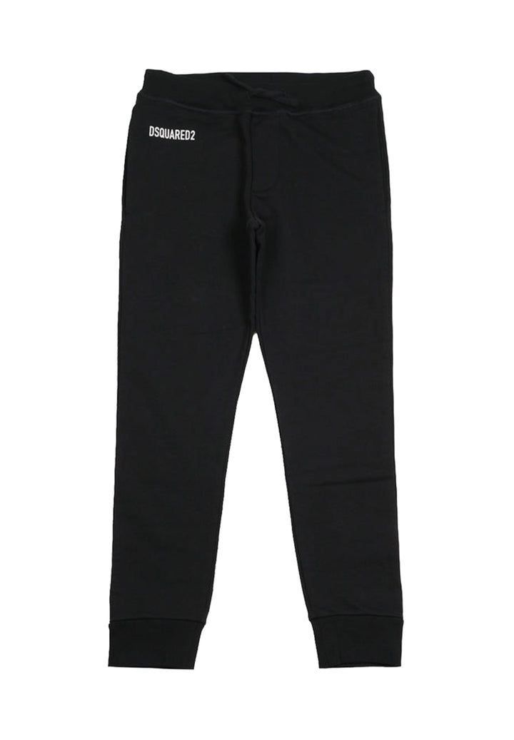 Pantalone felpa nero per bambino