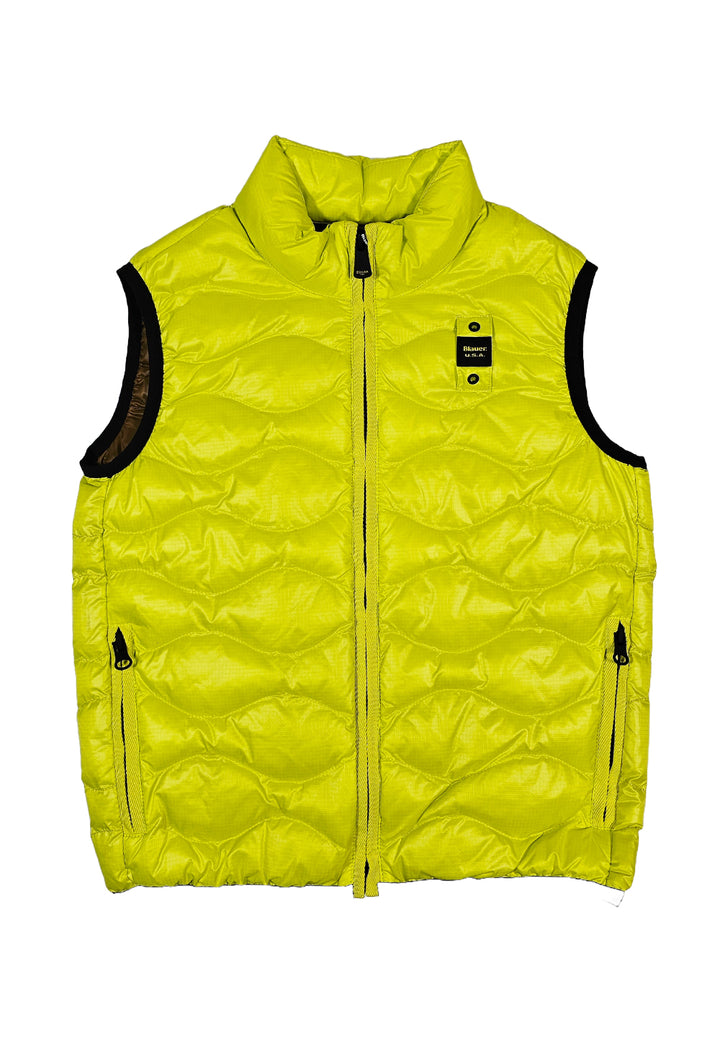 Veste jaune sans manches pour enfant