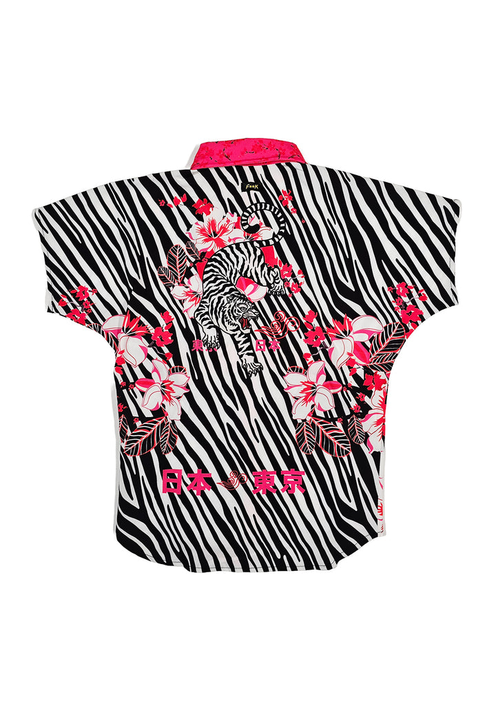 Vestito bianco-nero per bambina - Primamoda kids