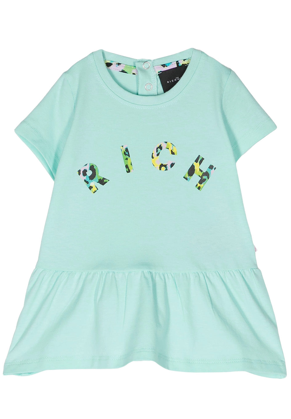 Vestito verde menta per neonata