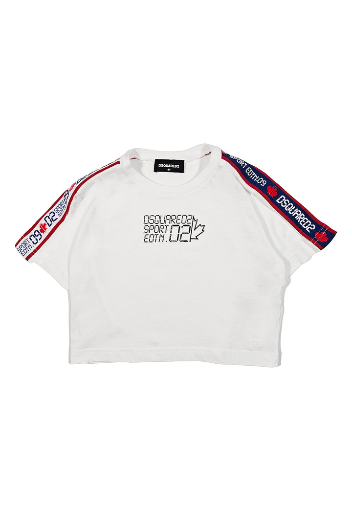 T-shirt blanc pour fille