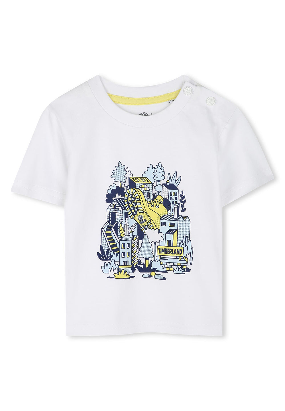 T-shirt blanc pour nouveau-nés