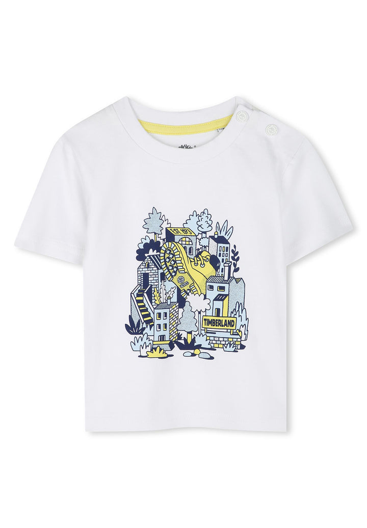 T-shirt blanc pour nouveau-nés