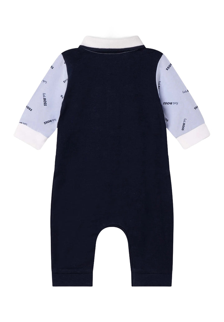 Barboteuse bleue pour bébé
