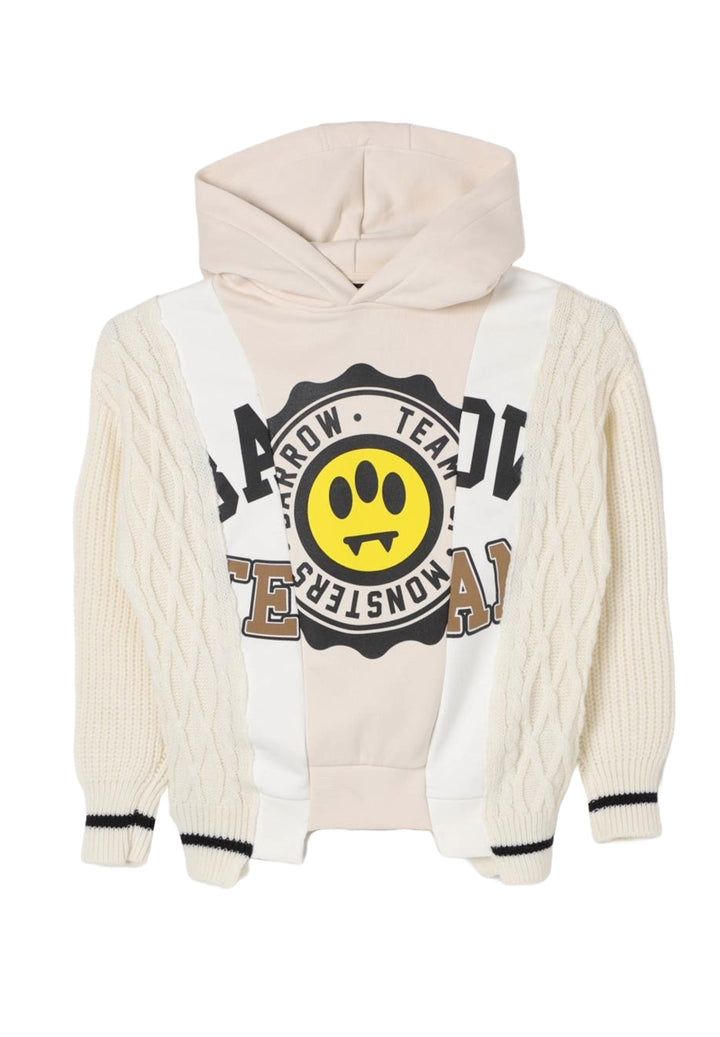 Sweat à capuche crème pour enfants