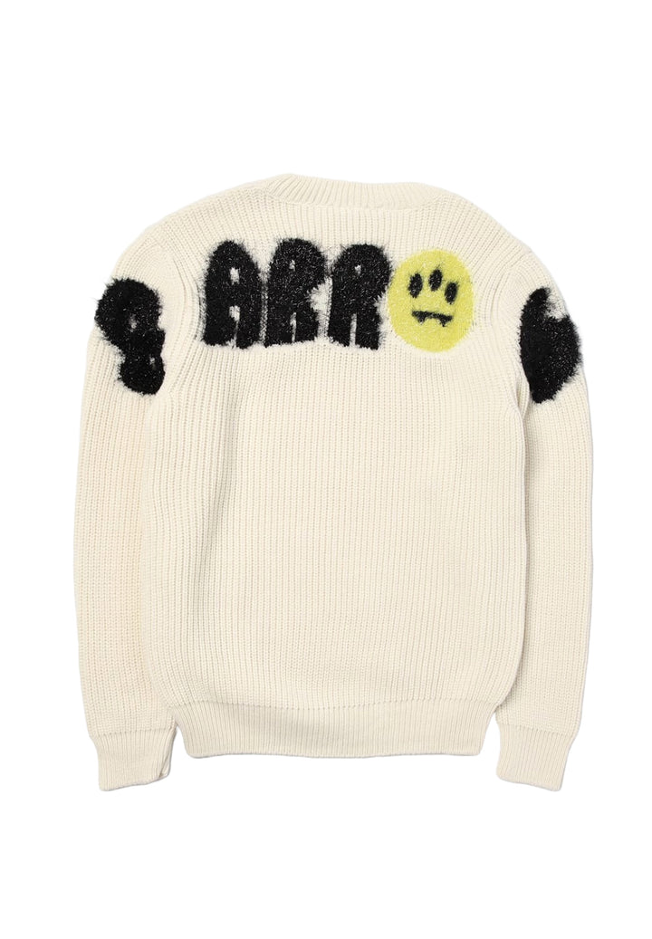 Maglione crema per bambina