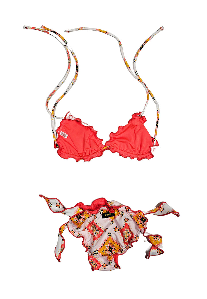Costume bikini multicolor per bambina - Primamoda kids
