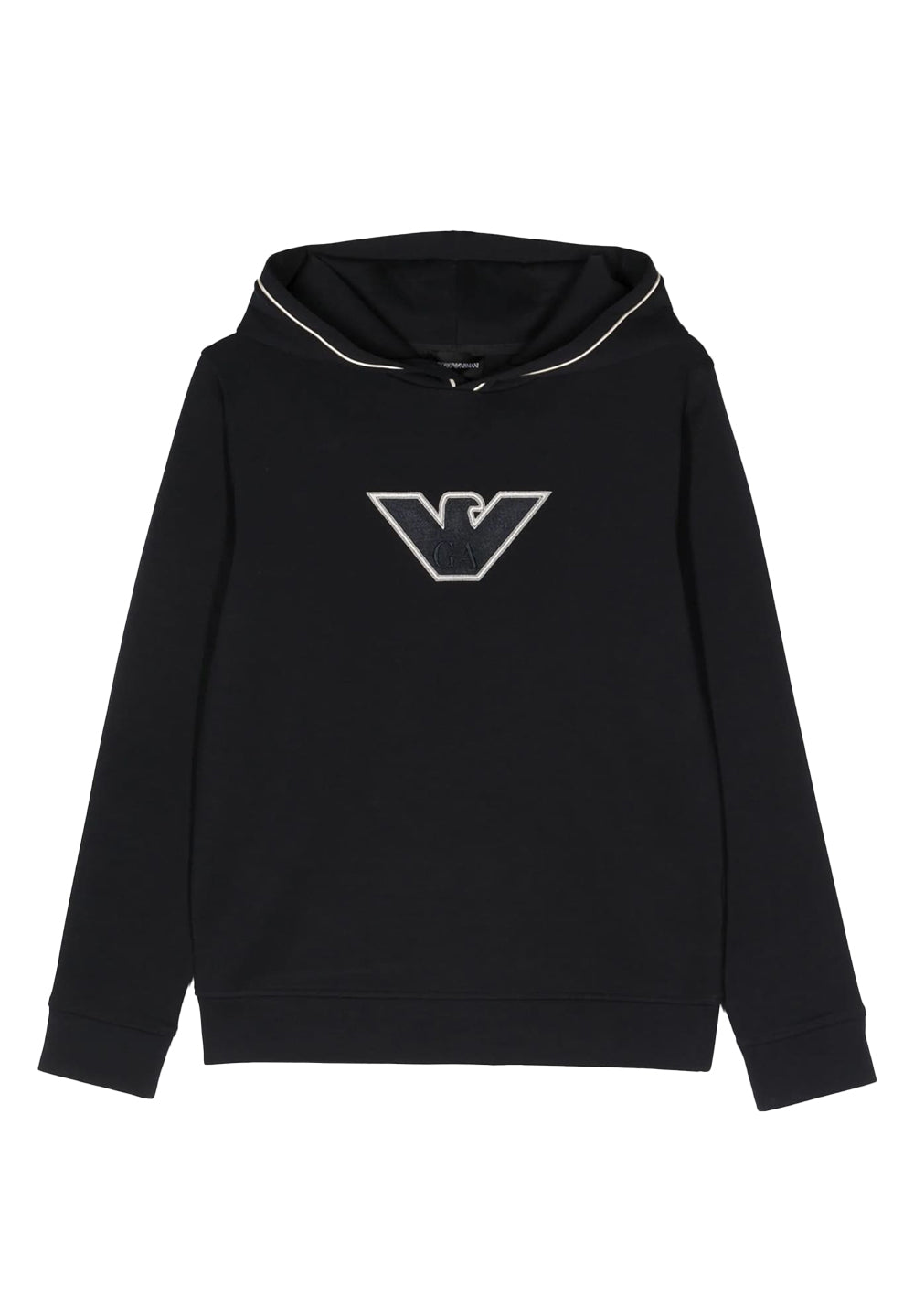 Felpa cappuccio blu navy per bambino