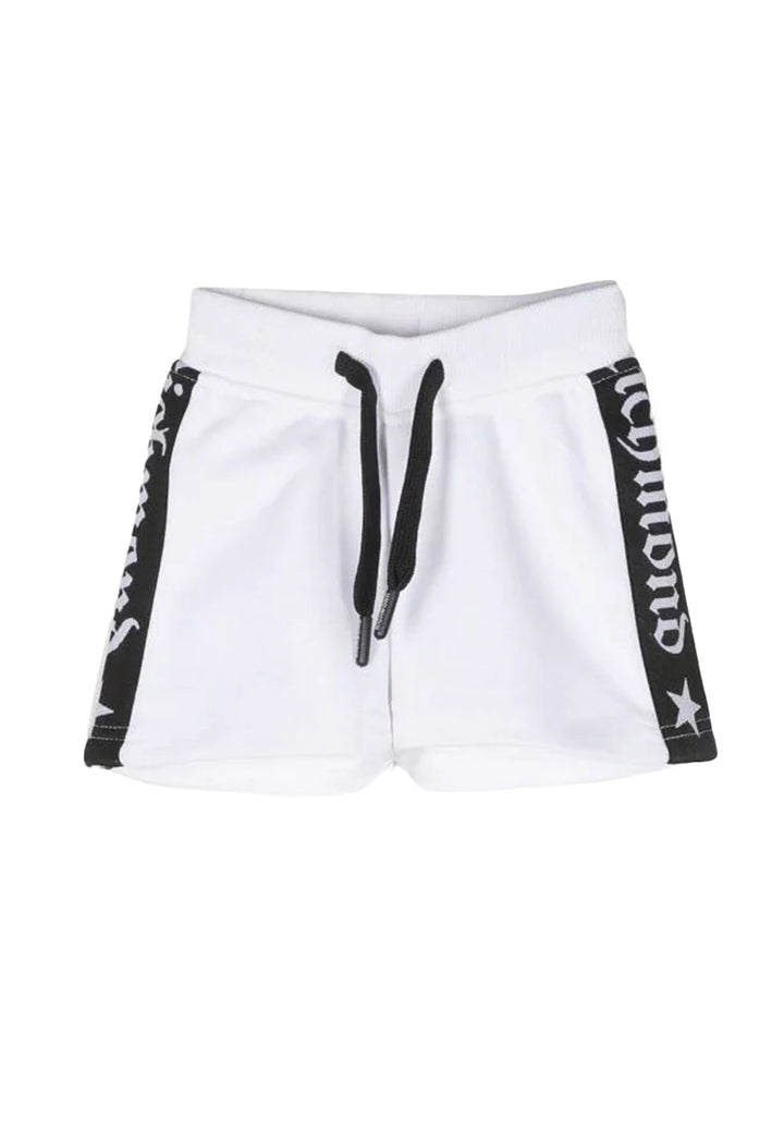 Bermuda felpa bianco per bambino - Primamoda kids
