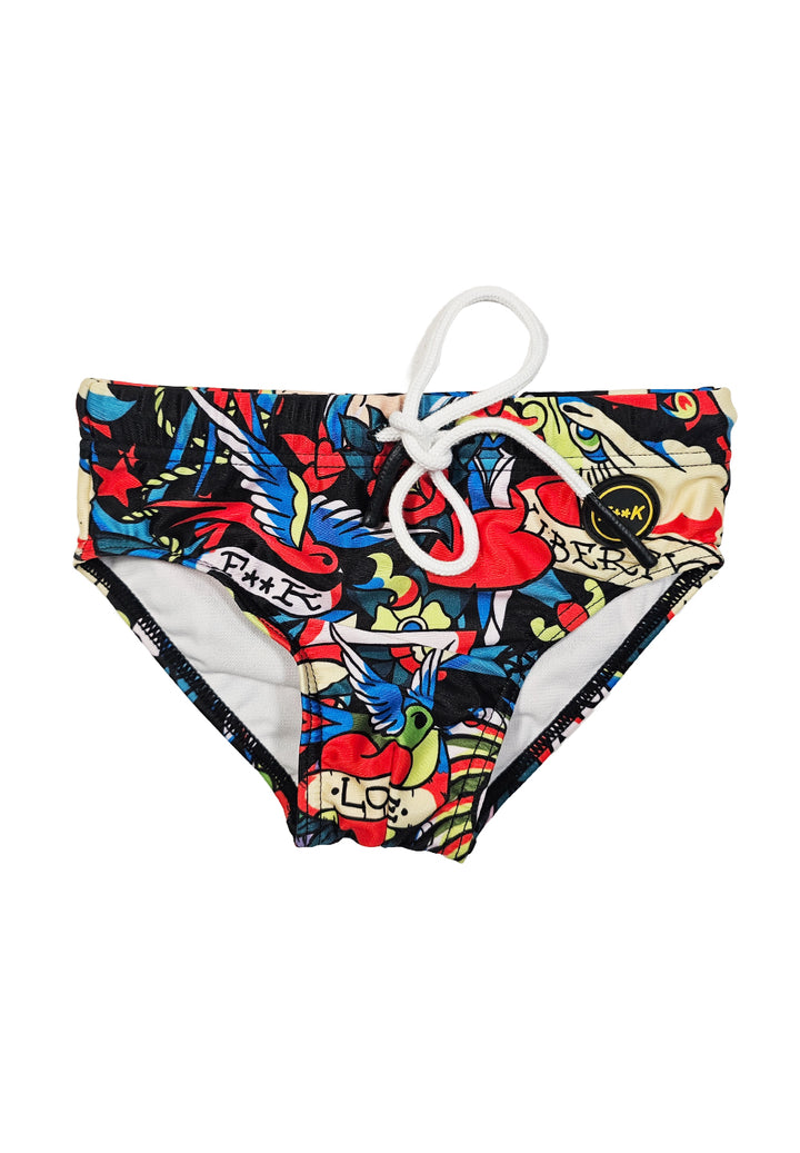 Costume slip multicolor per bambino - Primamoda kids