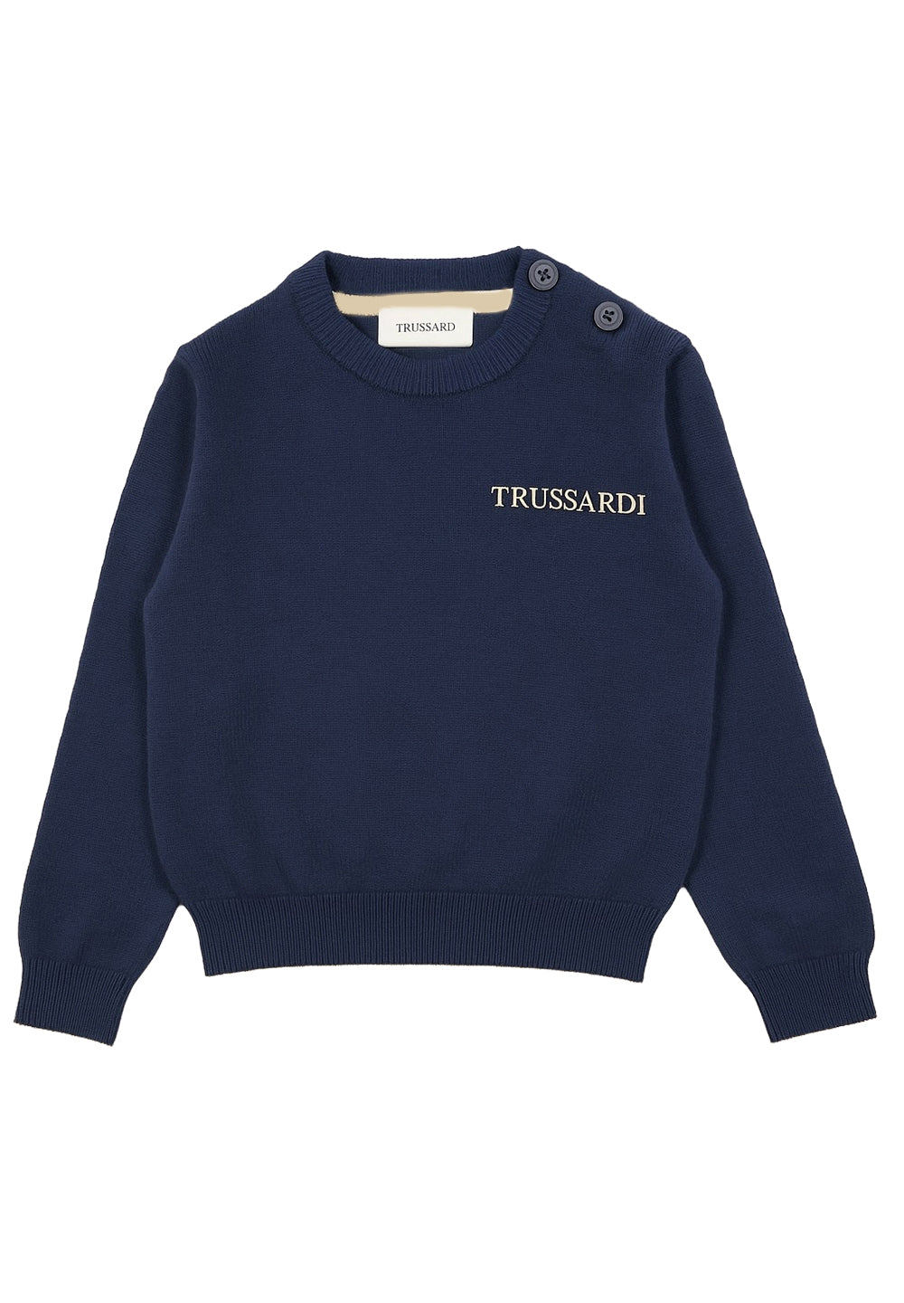 Pull bleu pour nouveau-né