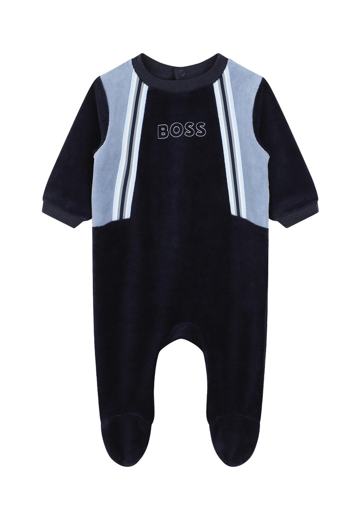 Tutina blu per neonato