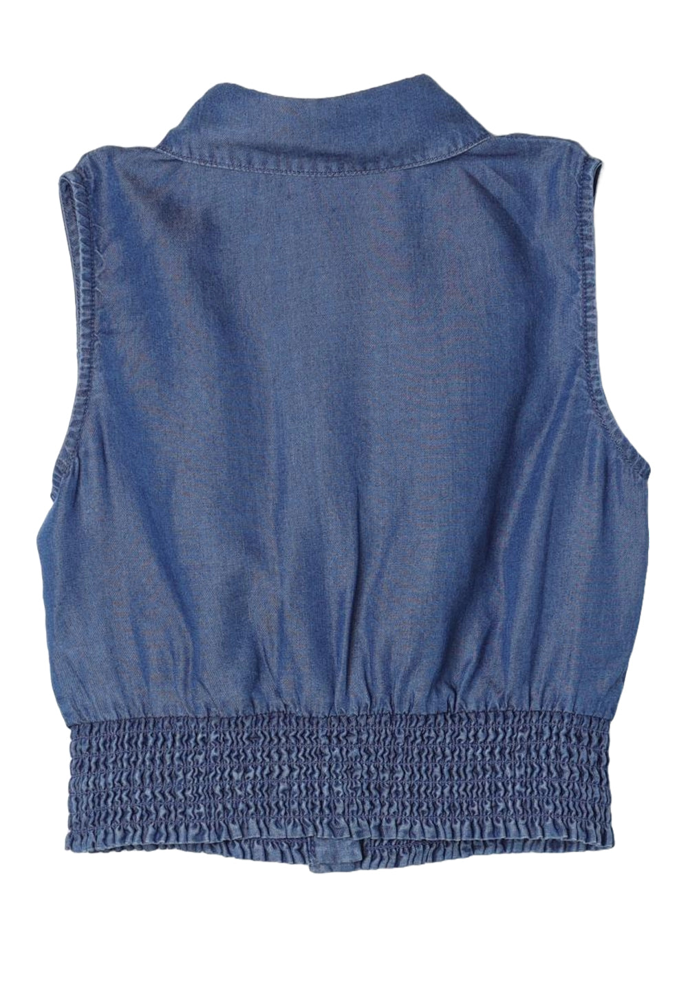 Chemise en jean bleu pour fille