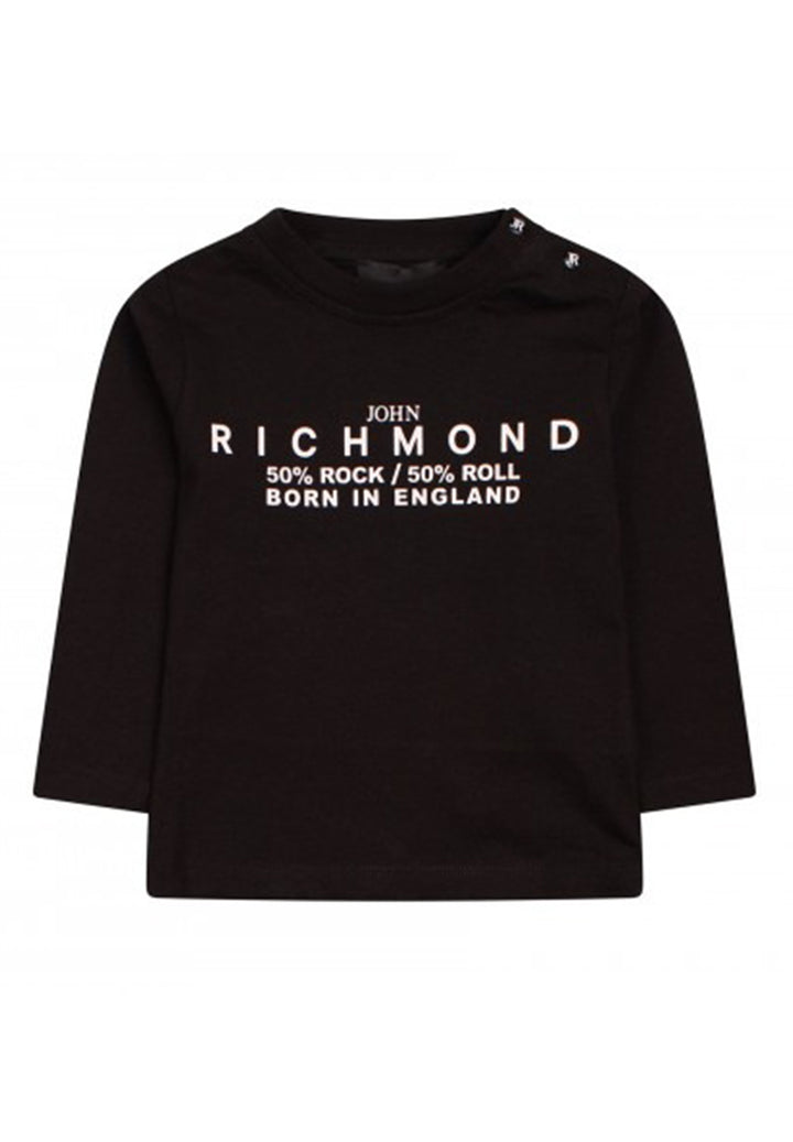 T-shirt noir pour nouveau-nés