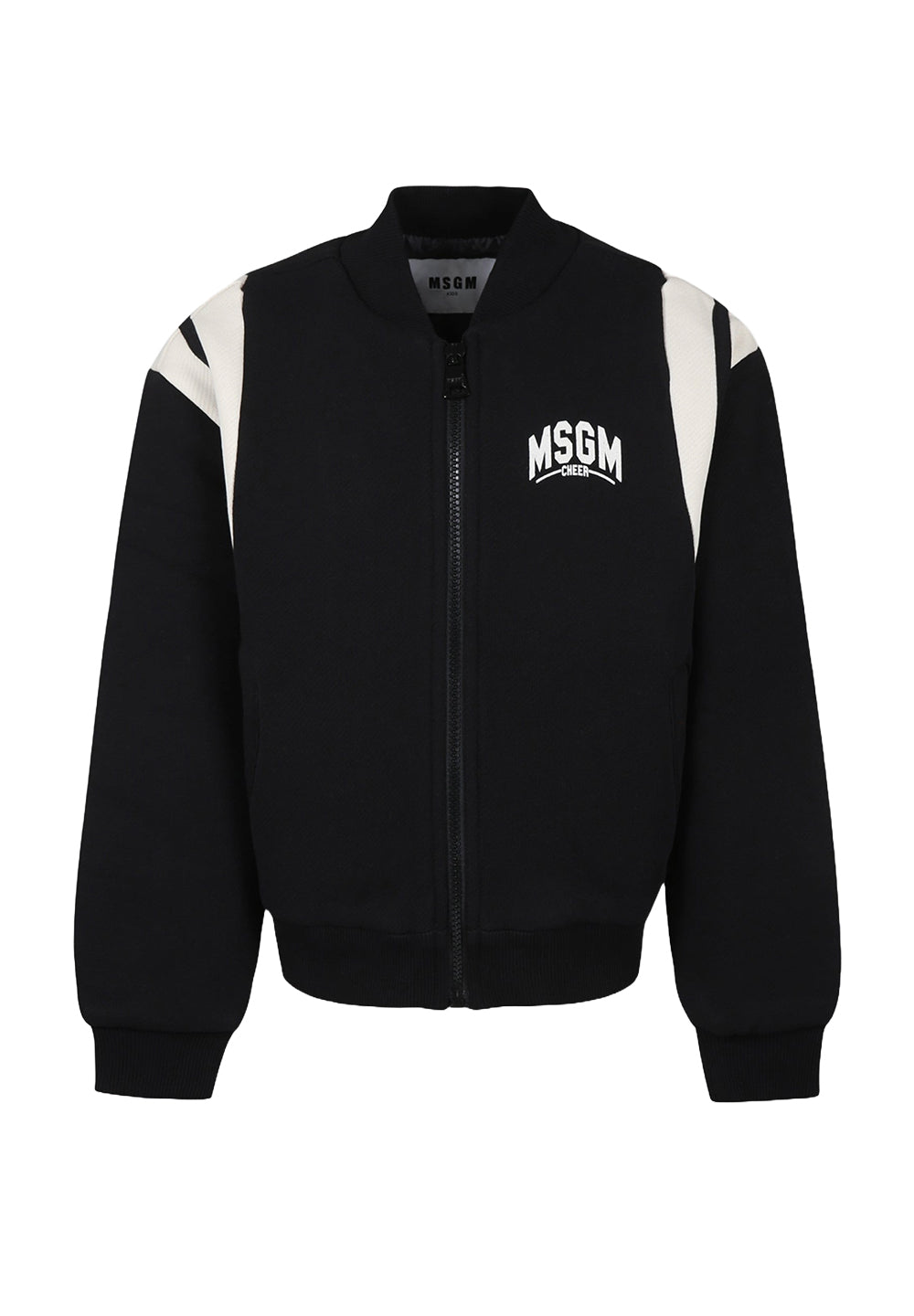 Blouson aviateur sweat-shirt noir pour garçon
