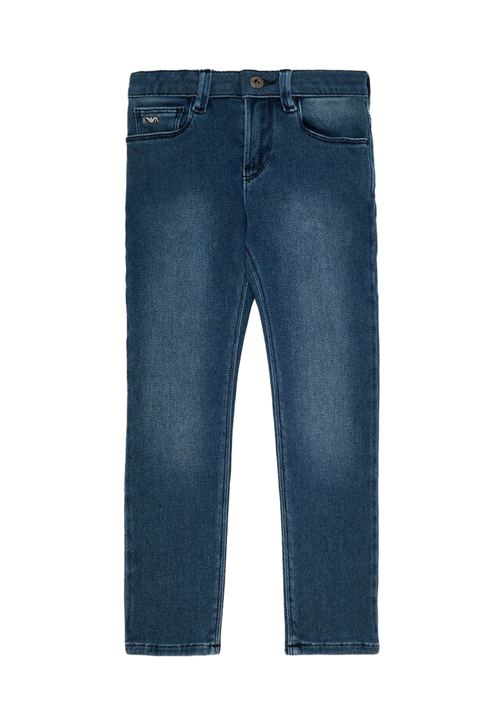 Jeans blu denim per bambino