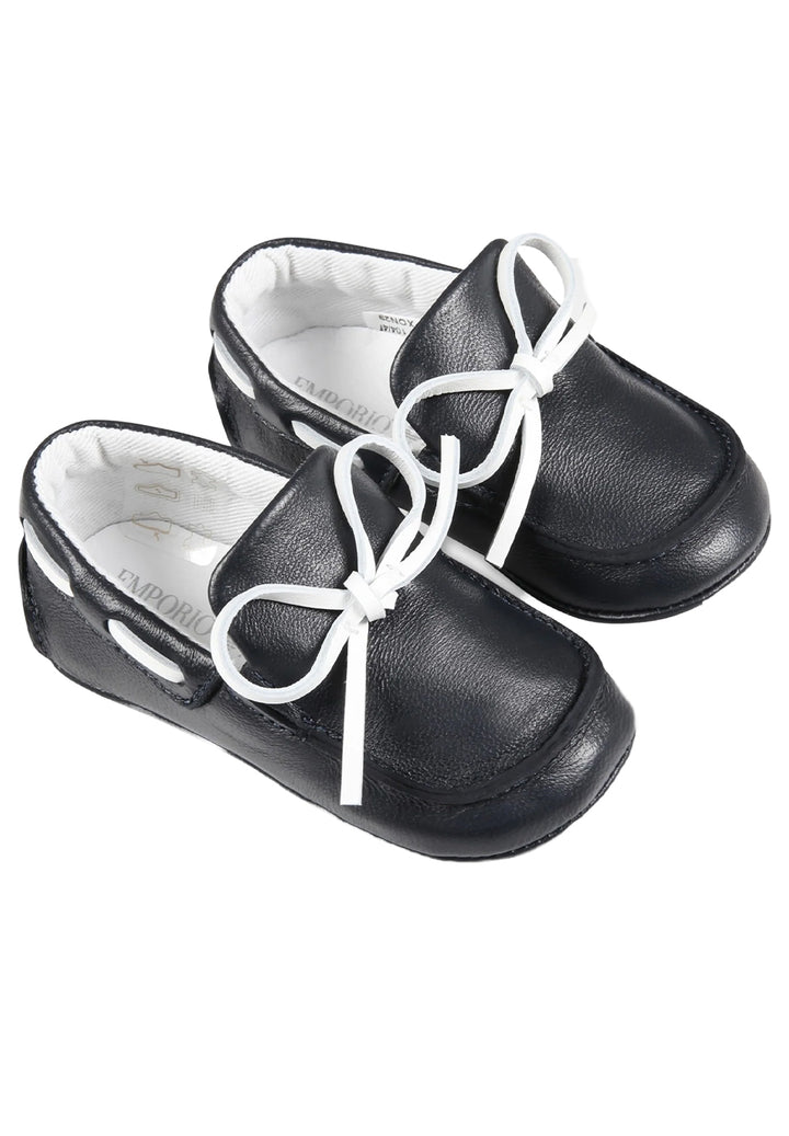 Scarpe blu navy per neonato