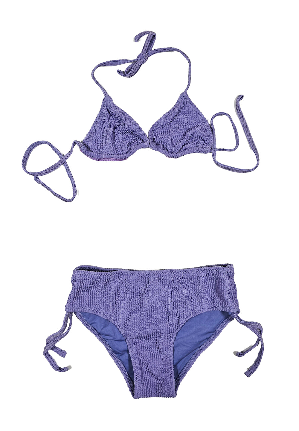 Maillot de bain violet pour fille