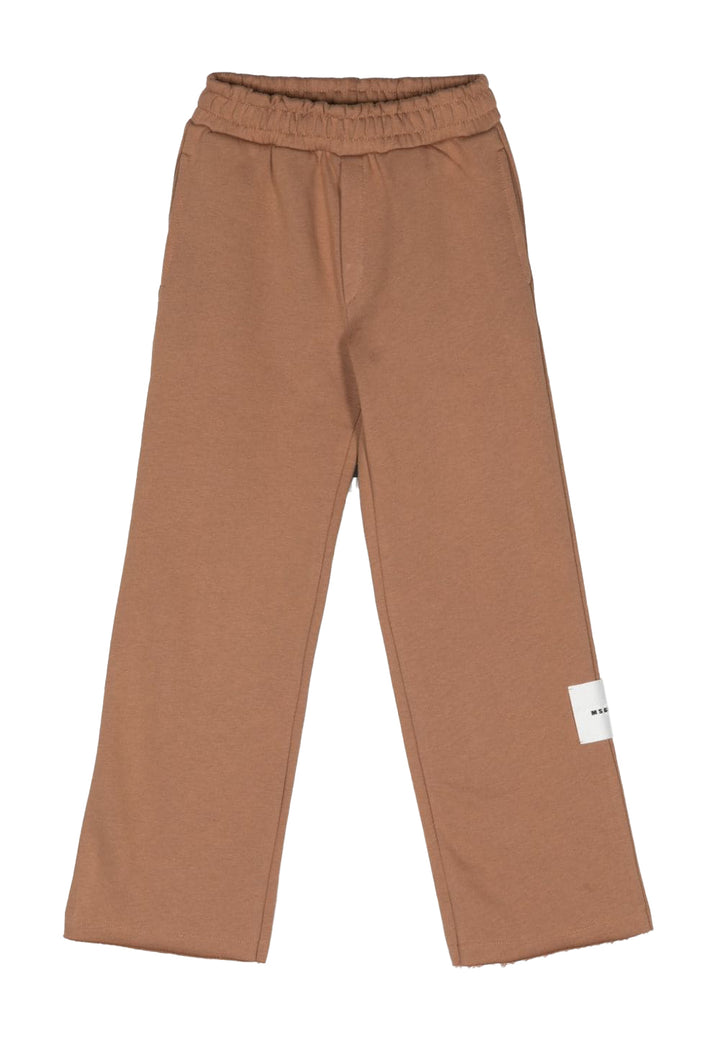 Pantalon de survêtement marron pour enfants