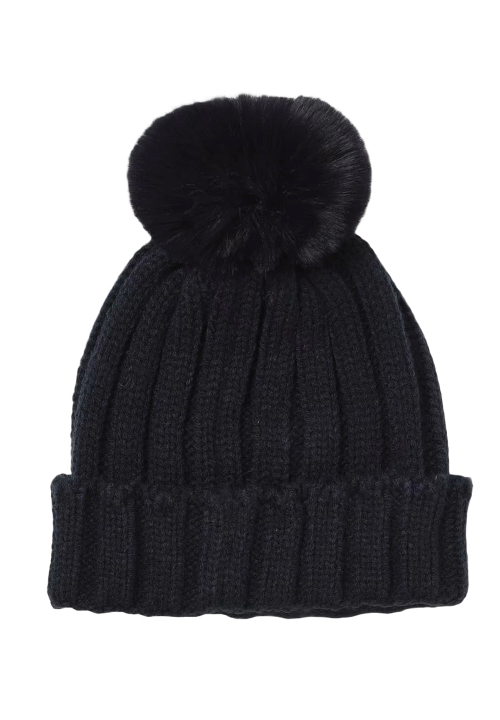 Cappello nero per bambina