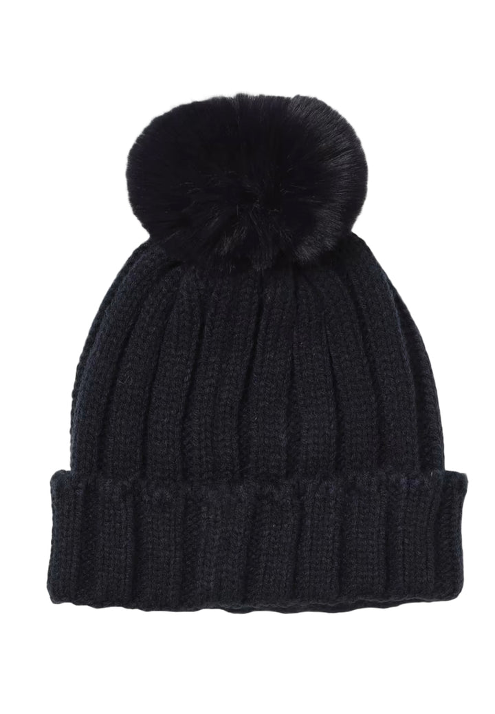 Cappello nero per bambina