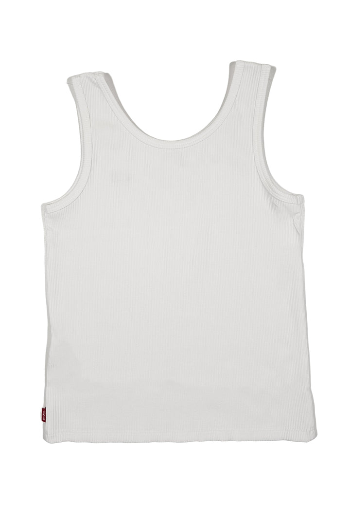 Canotta bianca per bambina