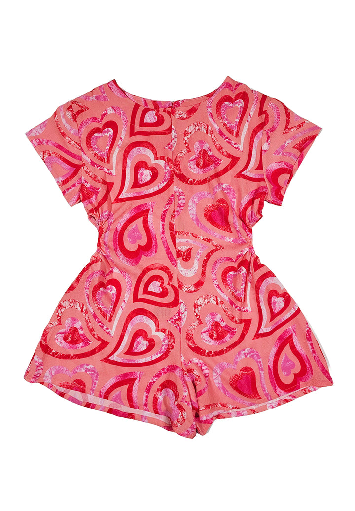 Tuta rosa per bambina