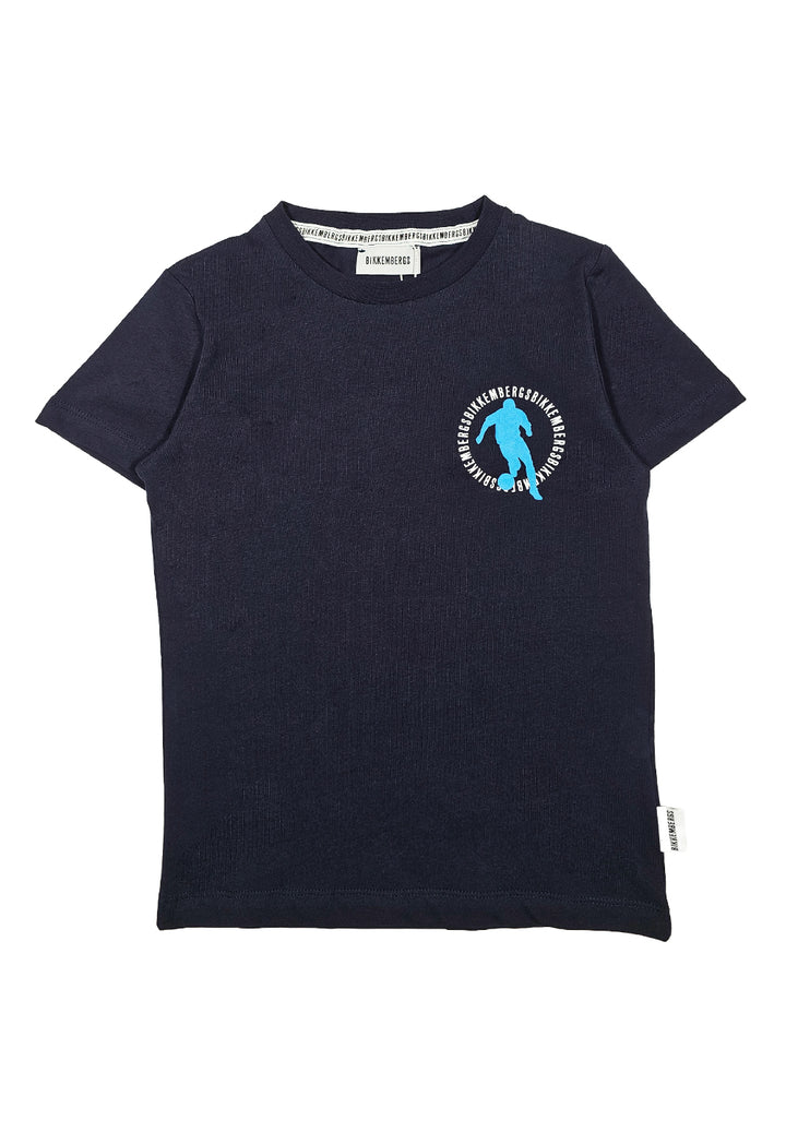 T-shirt blu per bambino