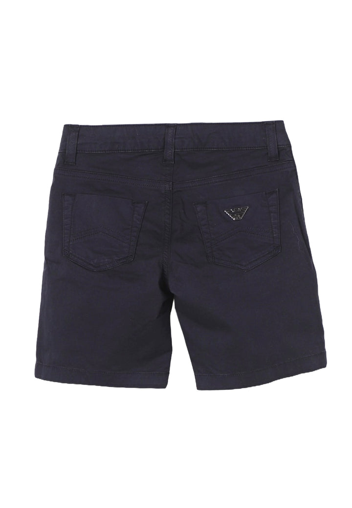 Navy blue Bermuda shorts for boys