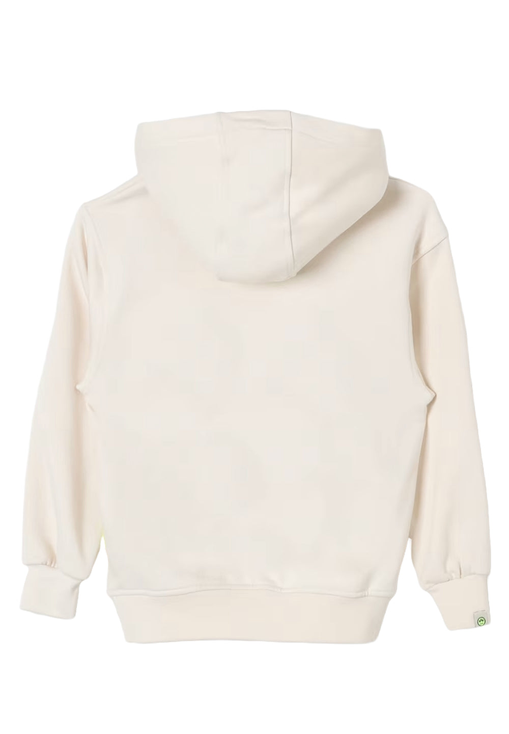 Felpa cappuccio crema unisex