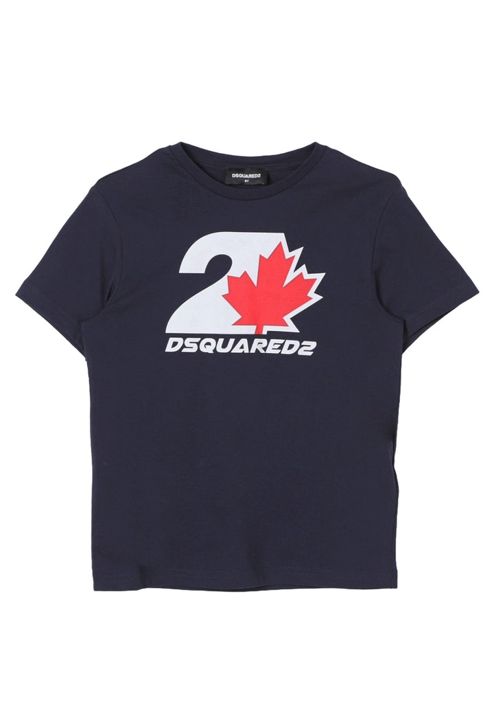 Blaues T-Shirt für Jungen
