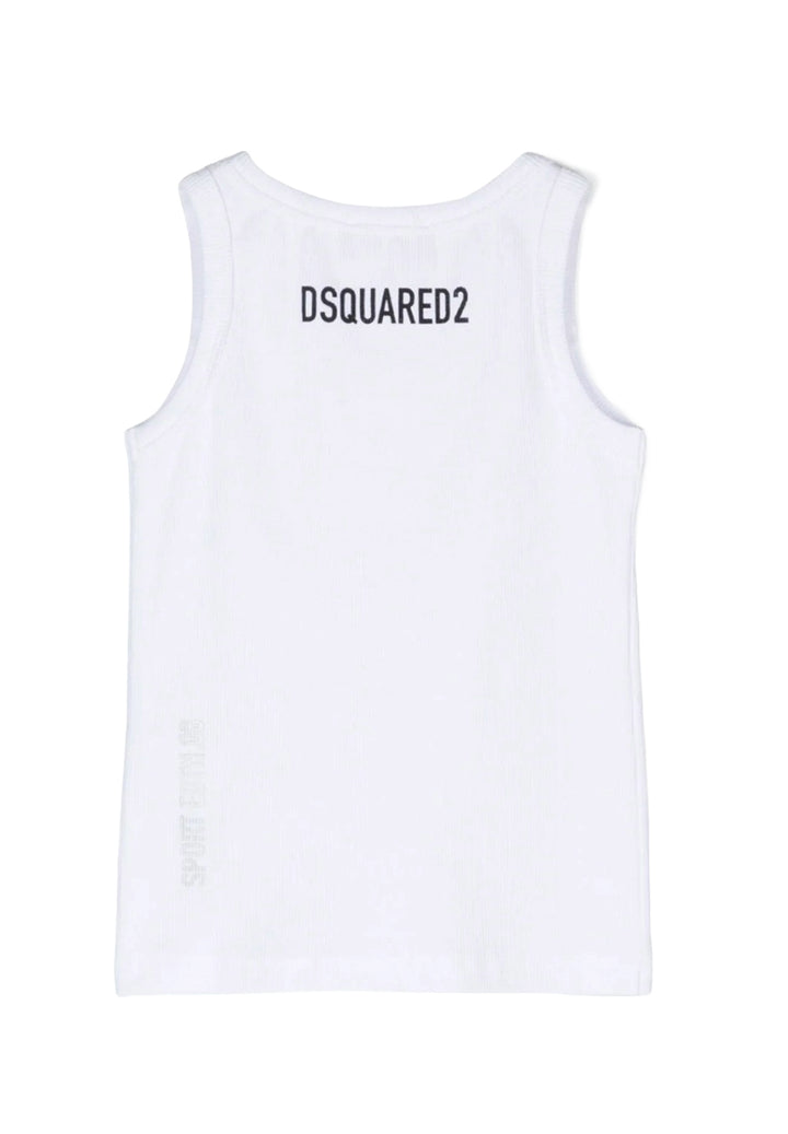White tank top for boys