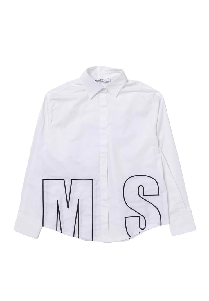 Camicia bianca per bambina