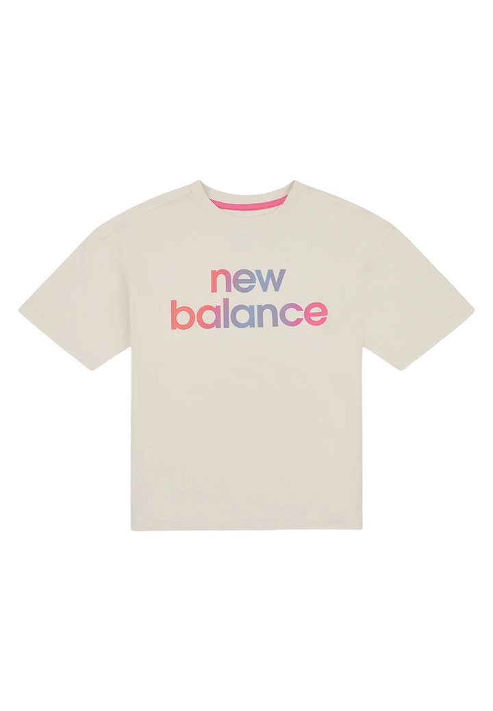 T-shirt beige per bambina