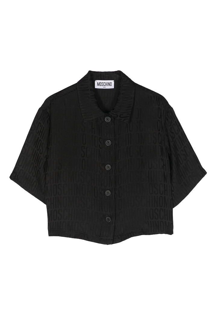 Camicia nera per bambina