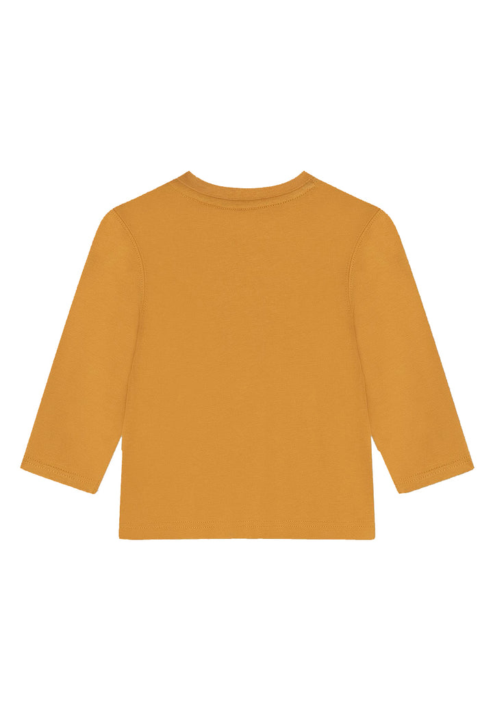 T-shirt moutarde pour nouveau-nés