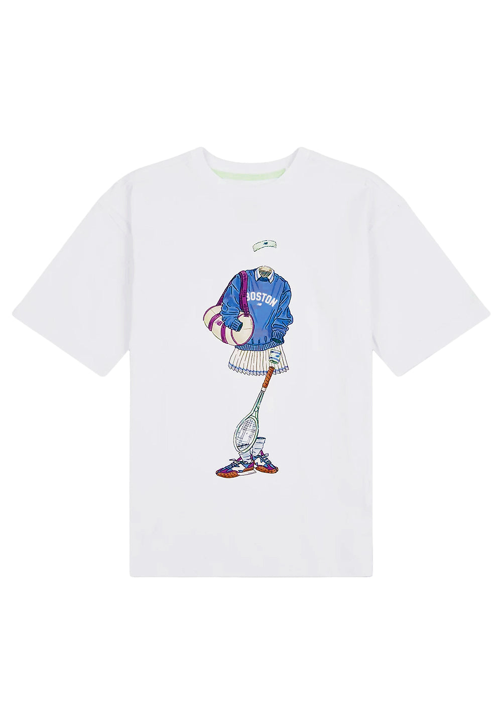 T-shirt blanc pour fille