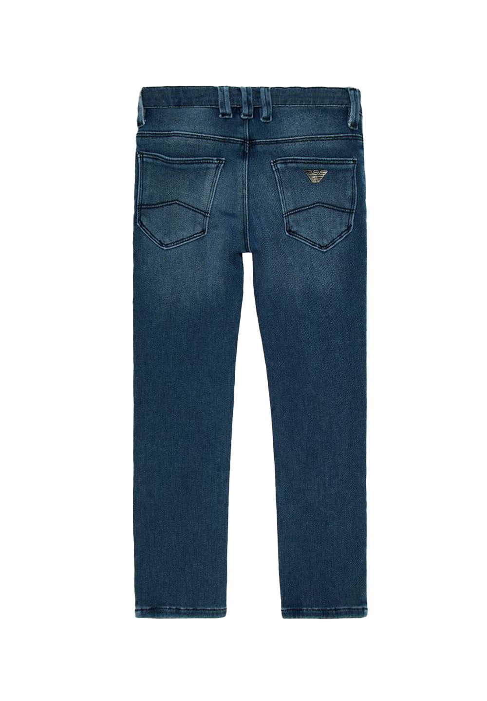 Jeans blu denim per bambino