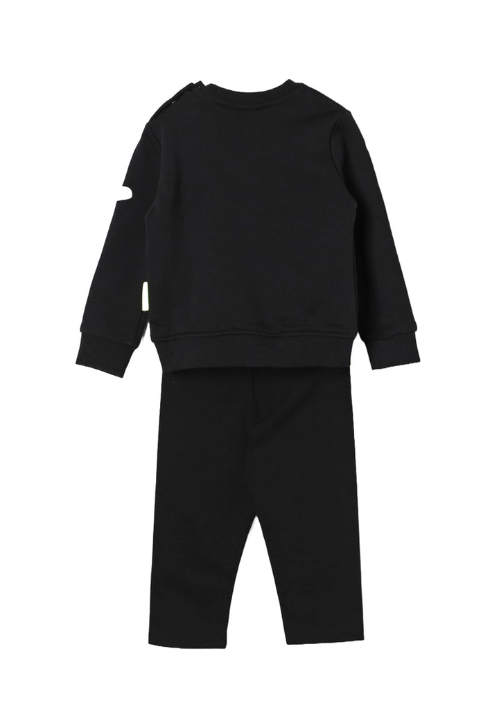 Ensemble sweat-shirt noir pour nouveau-né