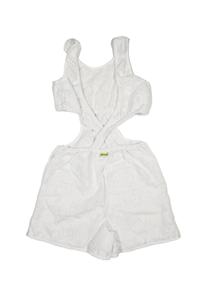 Tuta bianca per bambina - Primamoda kids