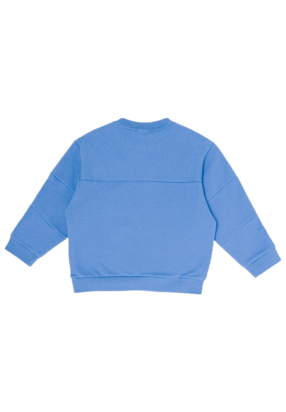 Sweat-shirt bleu à col rond pour enfant