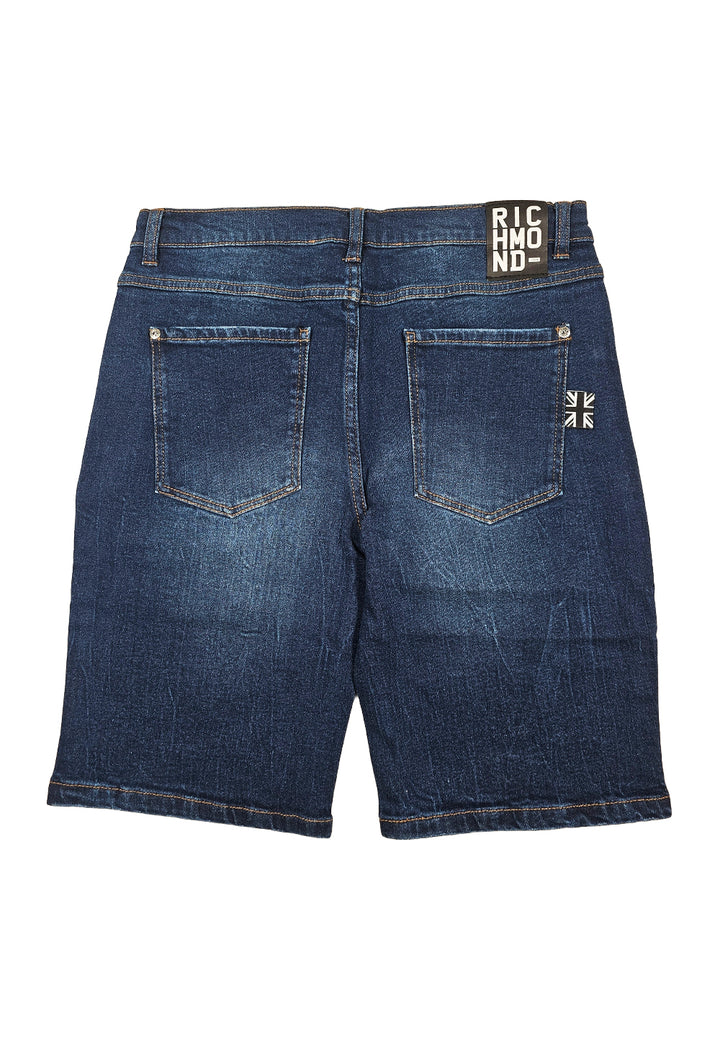 Bermuda denim blu per bambino