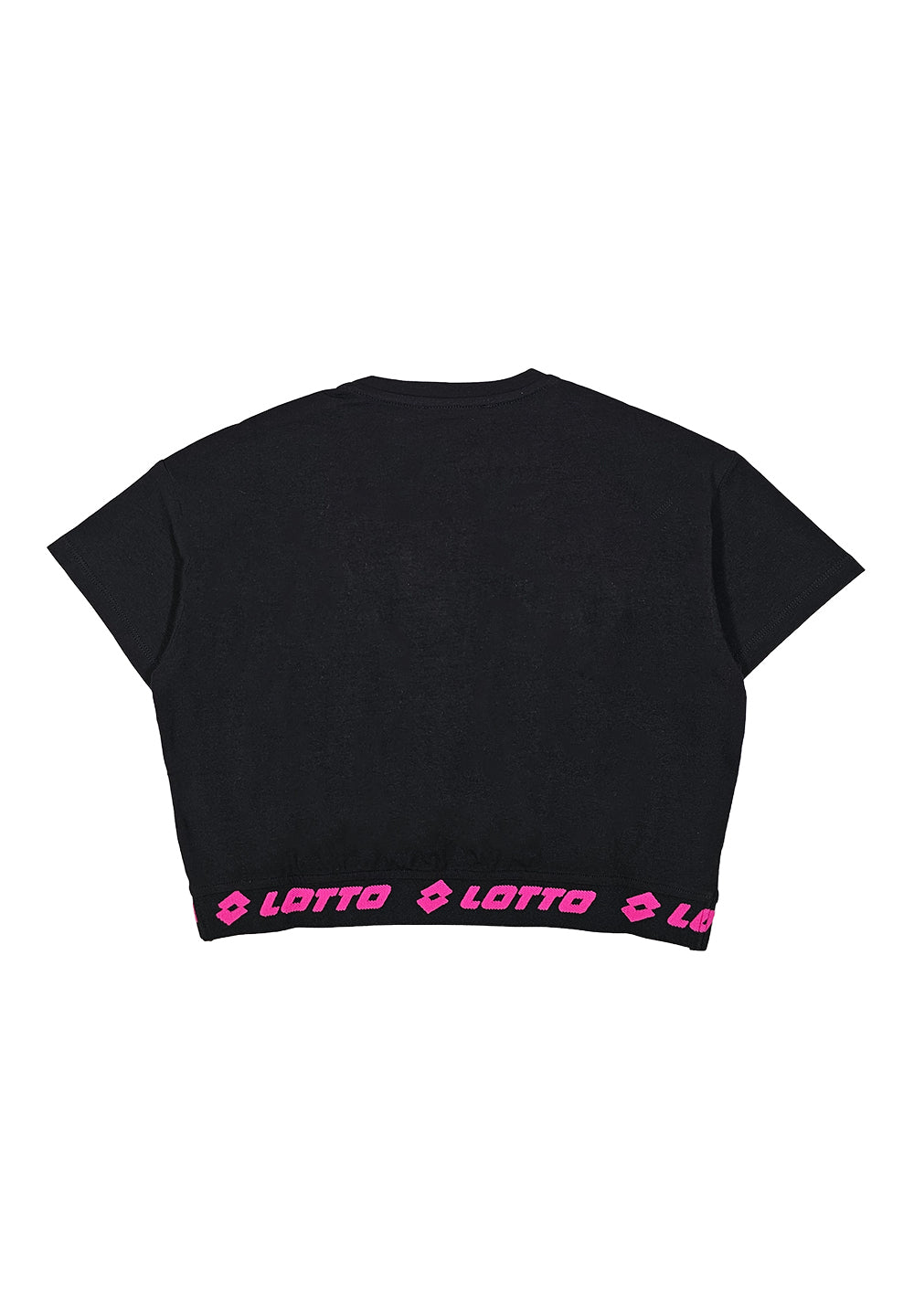 T-shirt nera per bambina