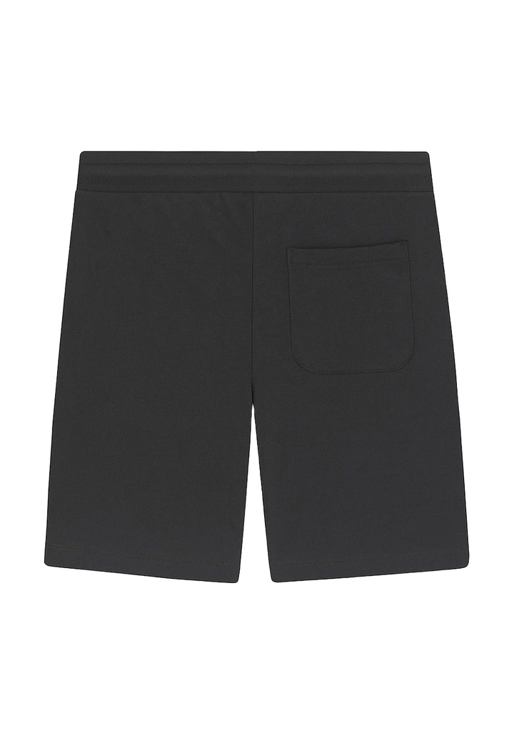 Bleigraue Sweatshirt-Bermudashorts für Jungen