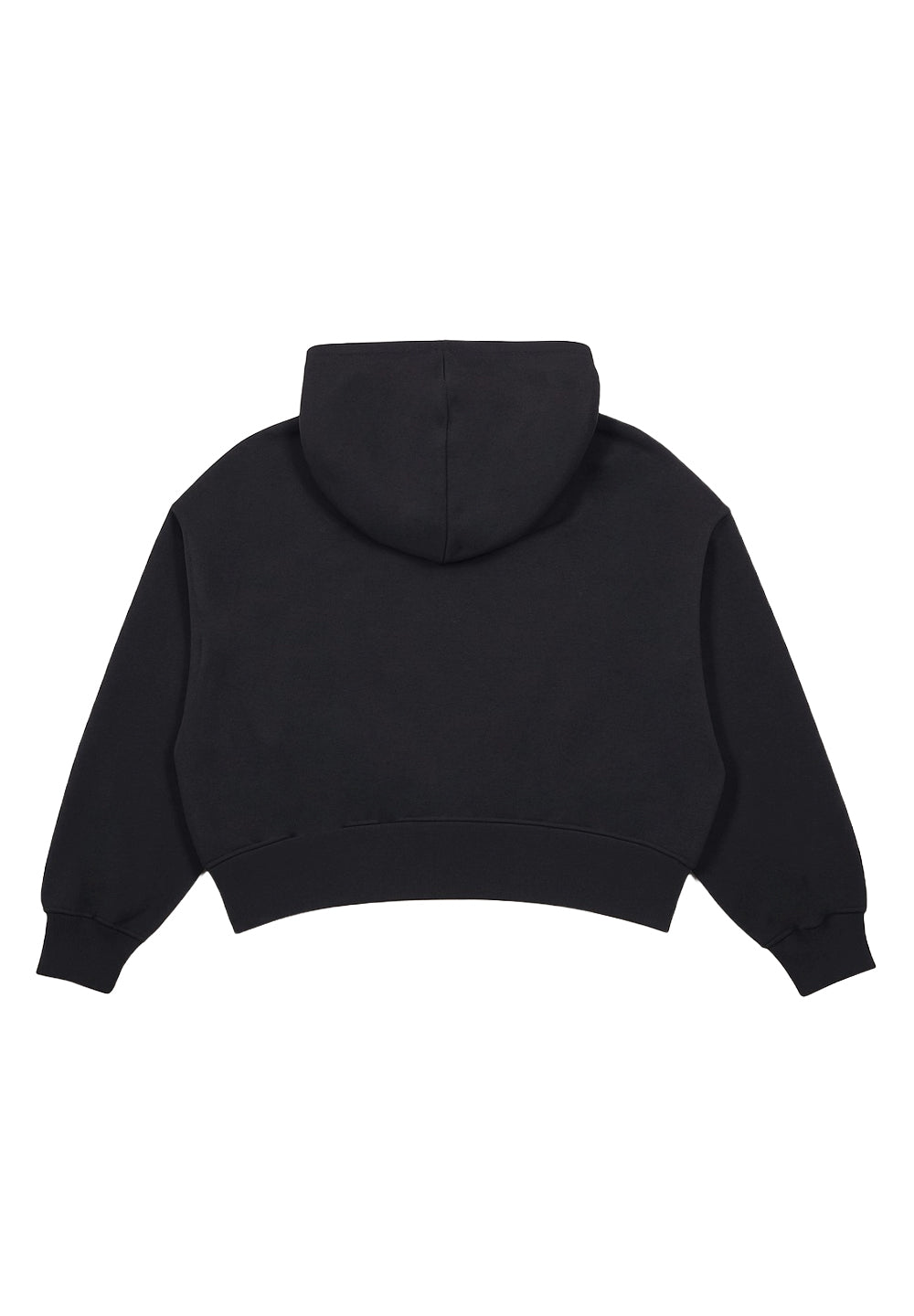 Schwarzes Kapuzensweatshirt für Mädchen