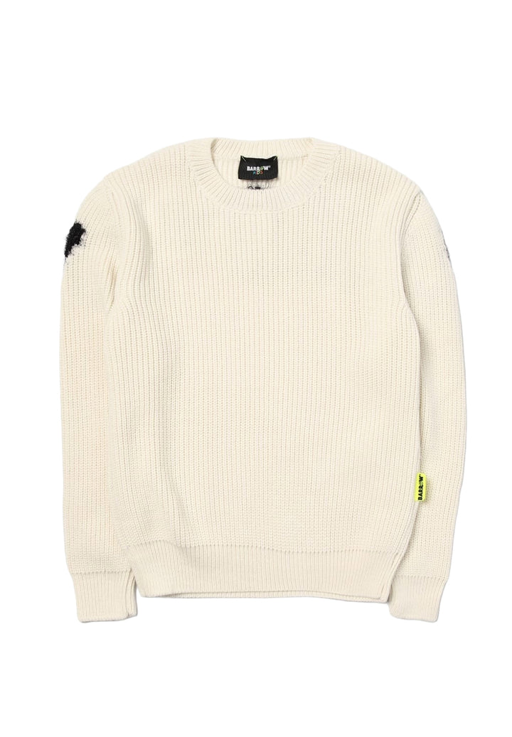 Maglione crema per bambina