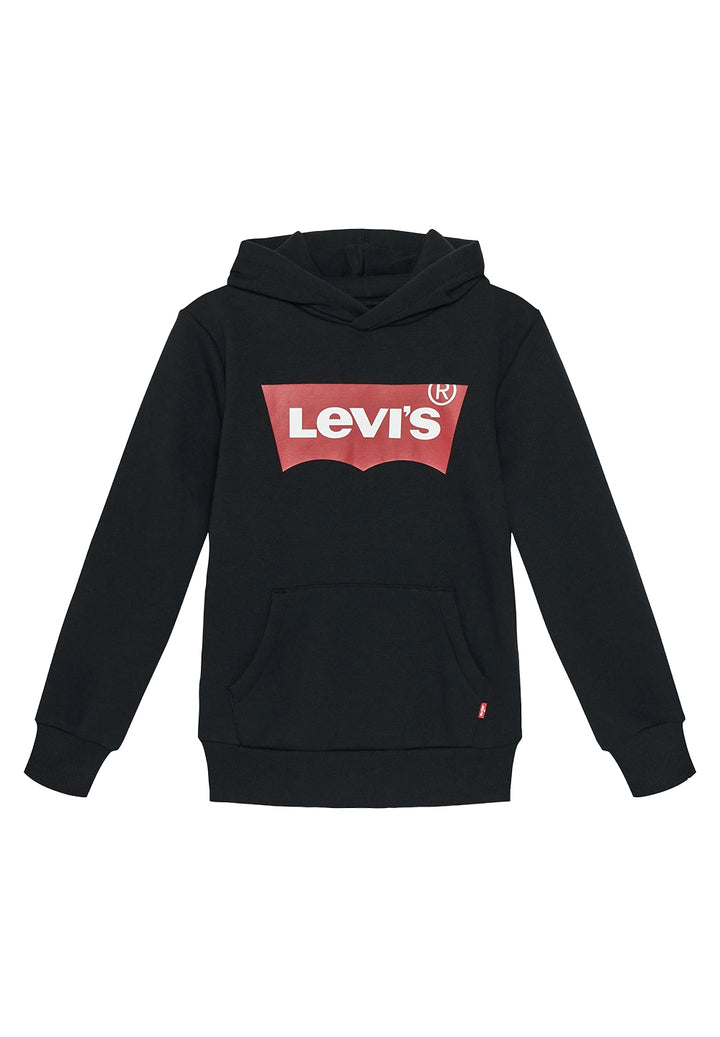 Sweat à capuche noir pour enfants